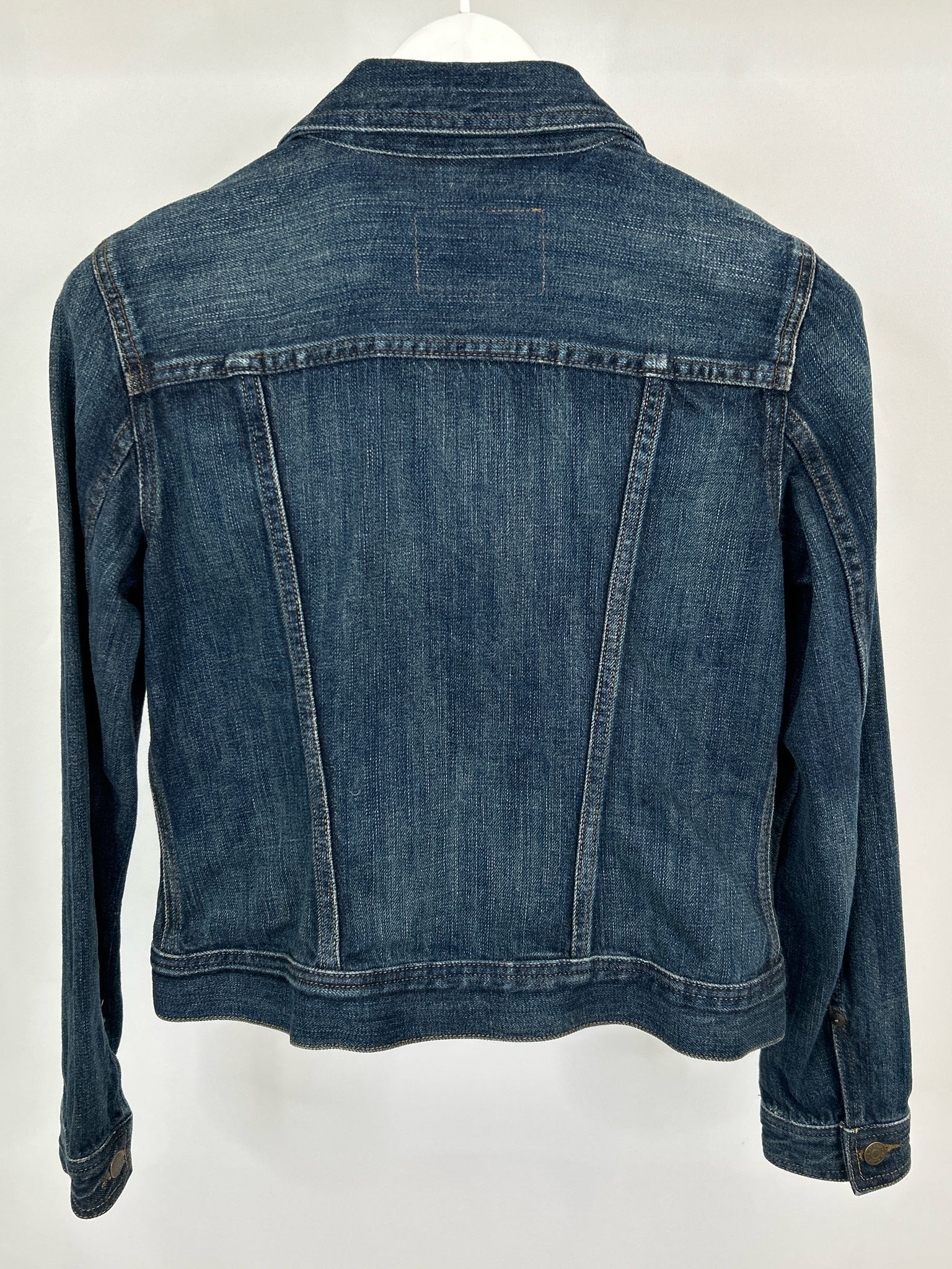 LAUREN JEANS CO Size S BLUE DENIM Women Jacket