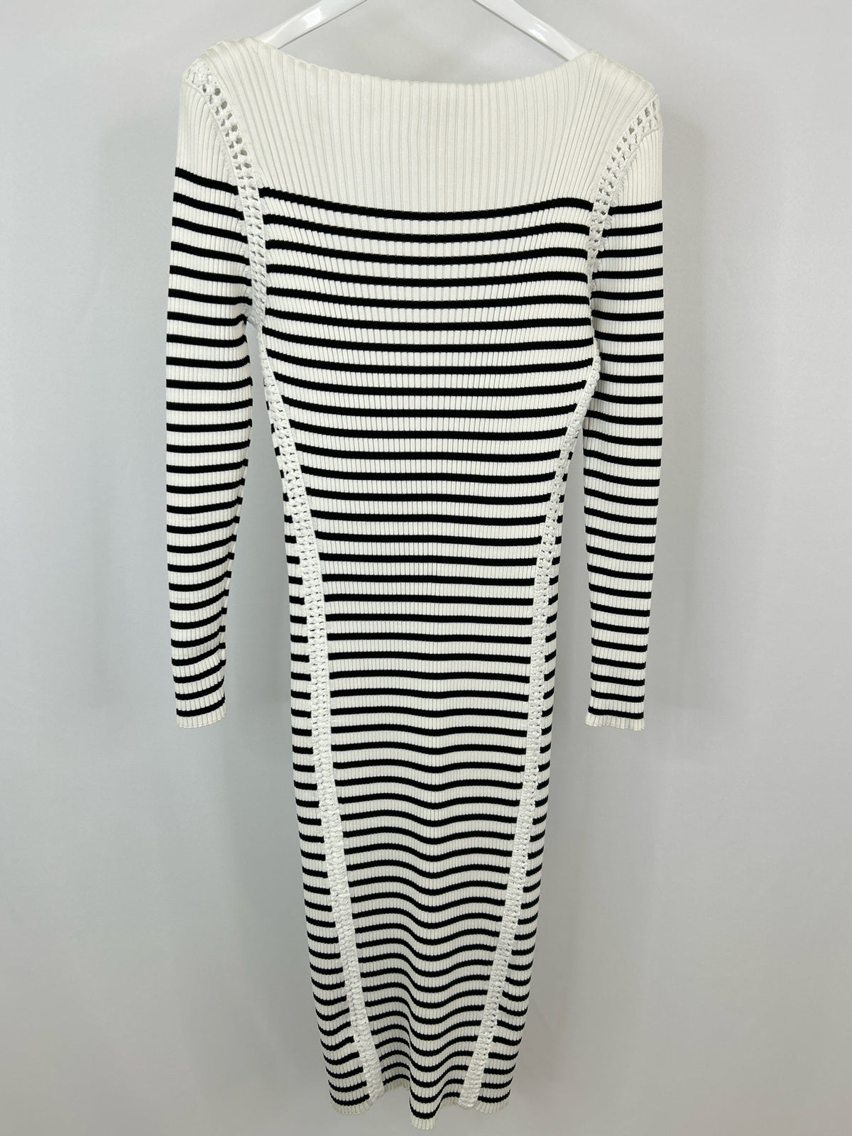 White House Black Market Size XL Black and White Women Dress