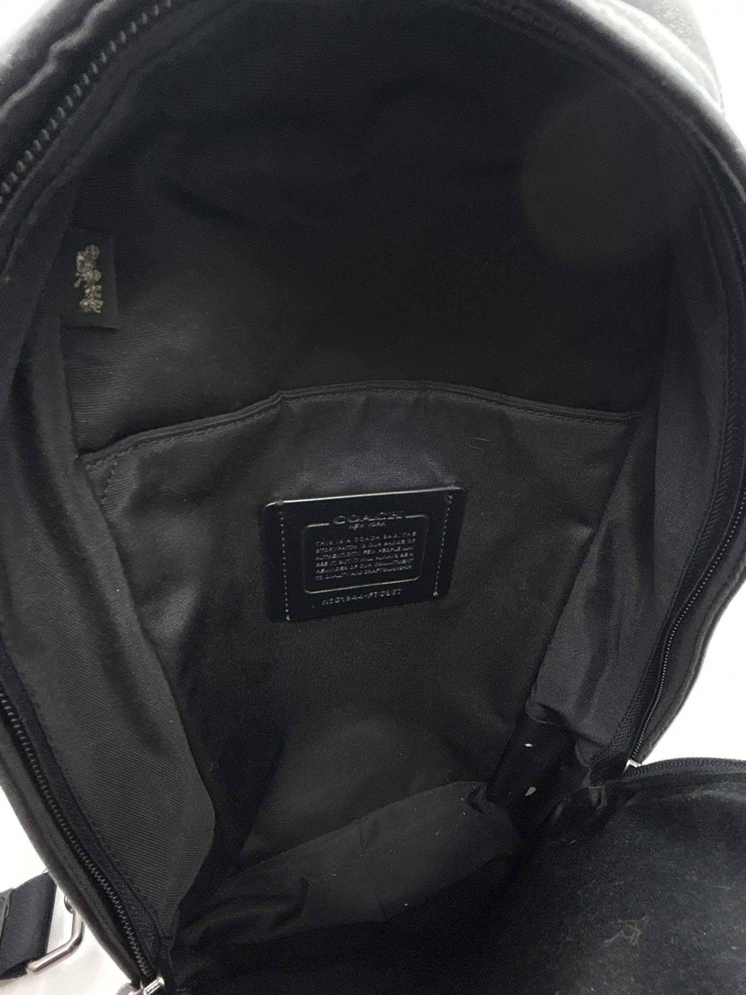 Coach Black & Blue Women Purse