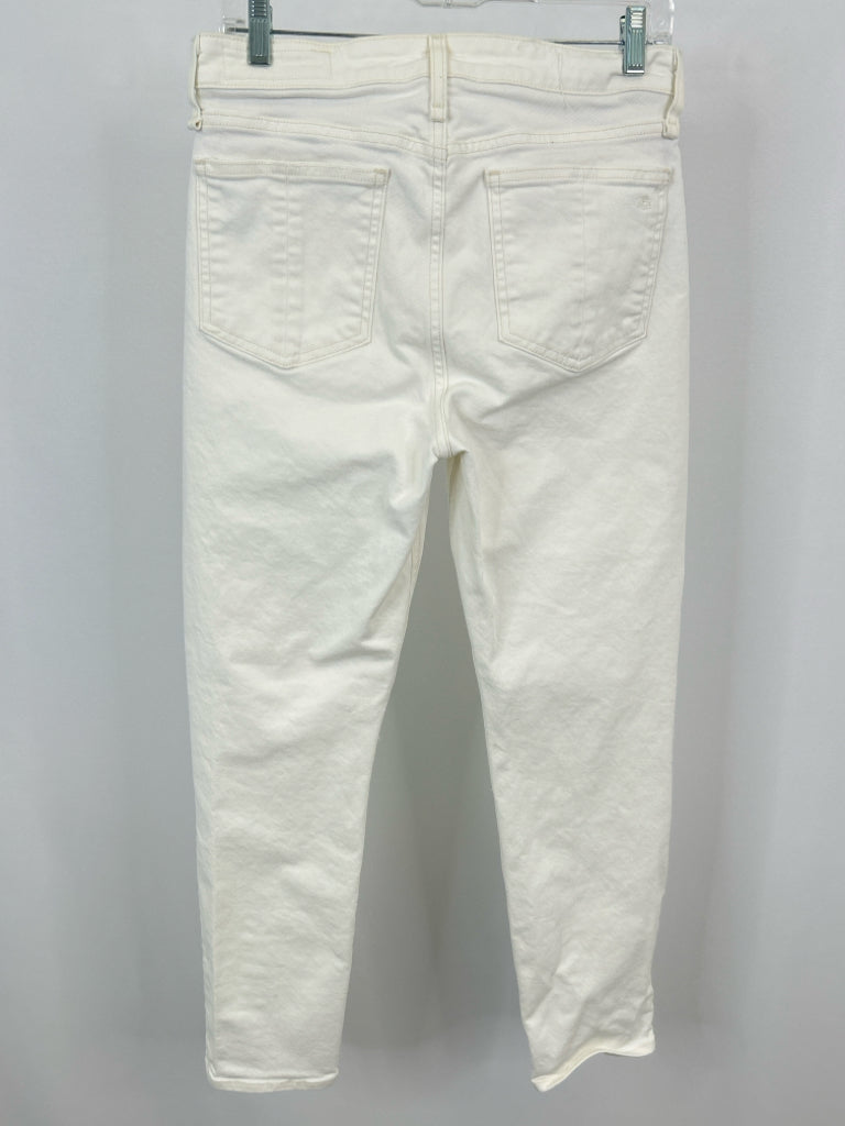 RAG AND BONE Size 28/6 Ivory Women's jeans