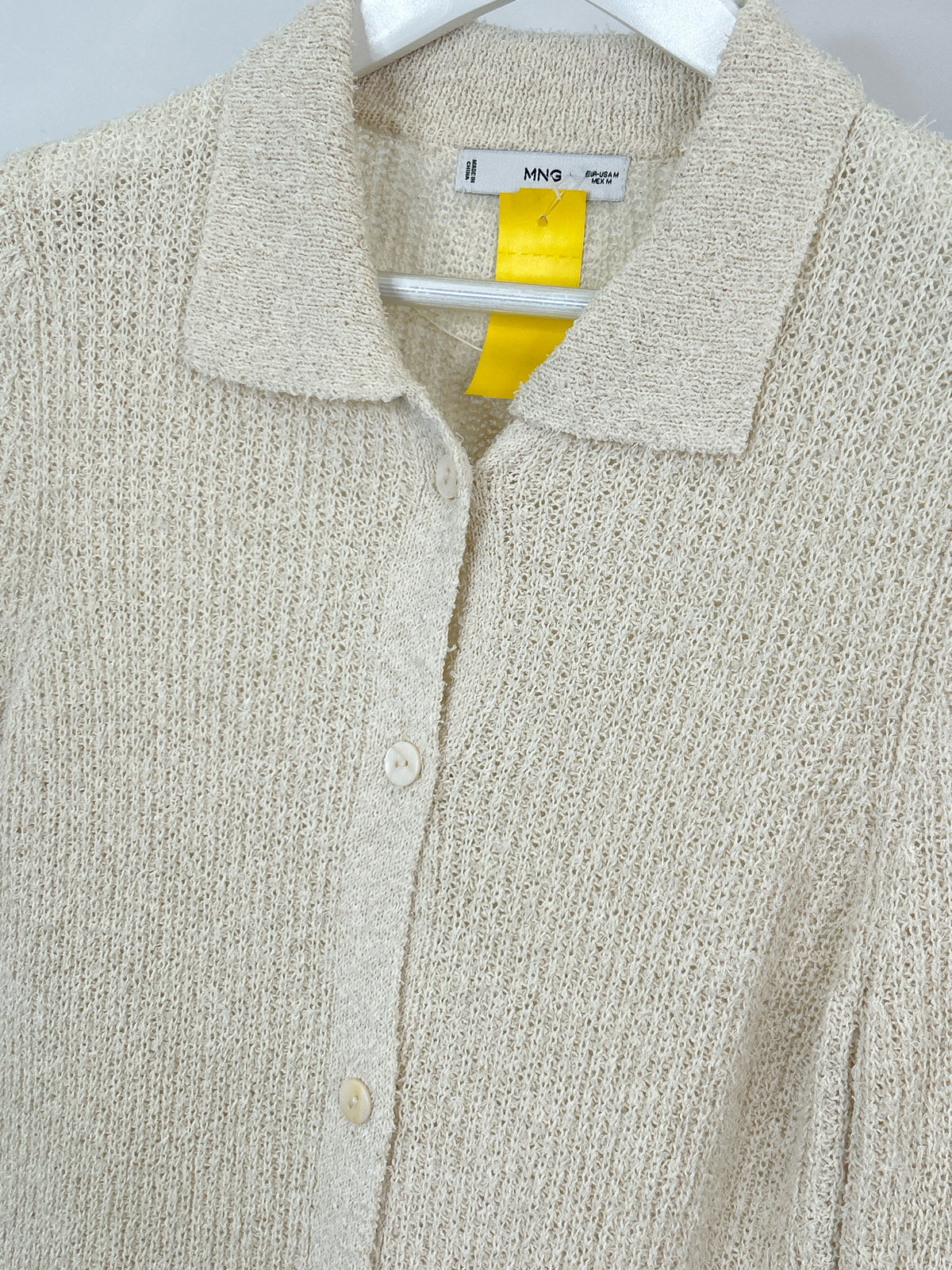 MNG by Mango Size M off white Women Cardigan