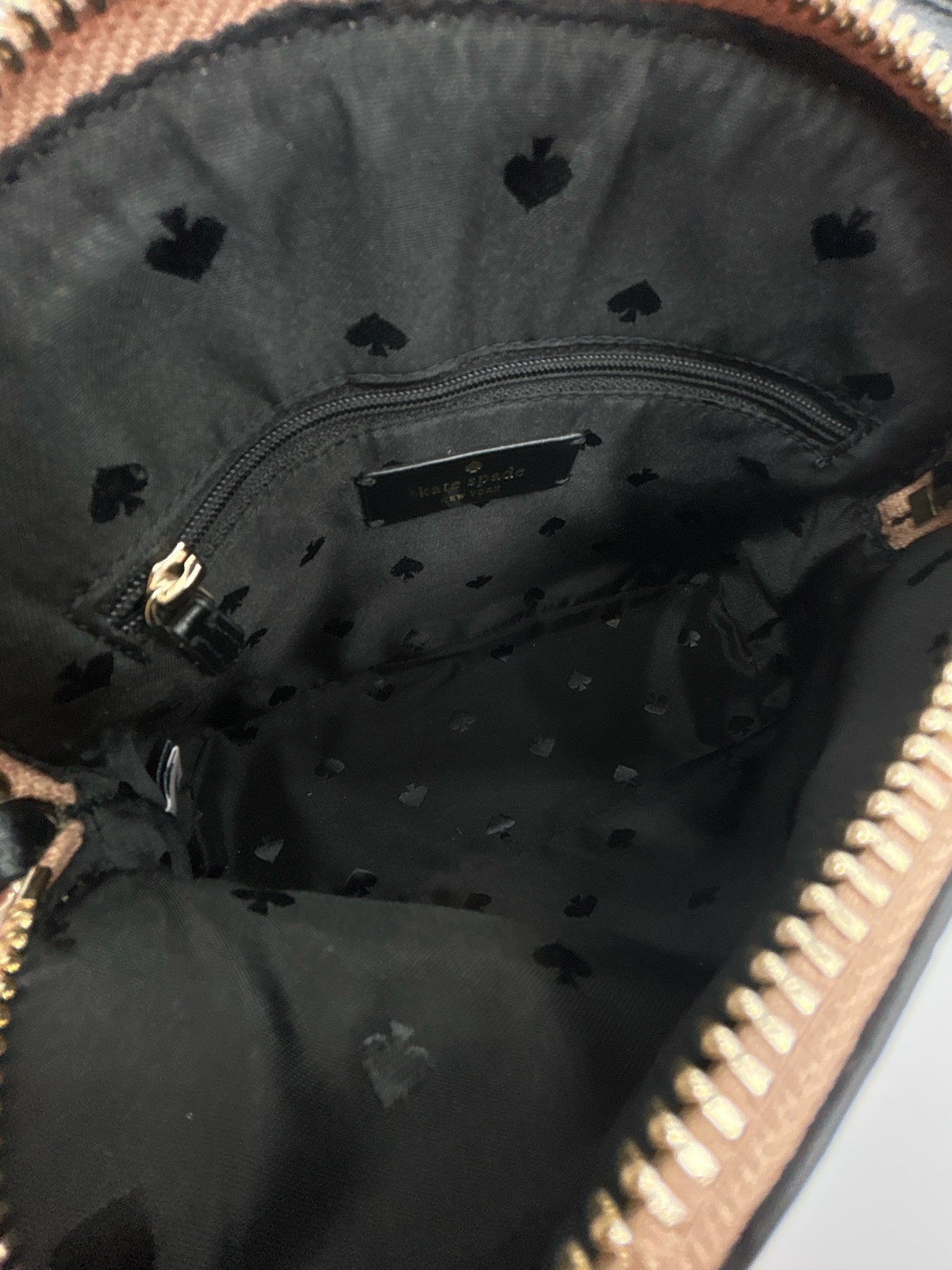 KATE SPADE Beige & Black Women Purse