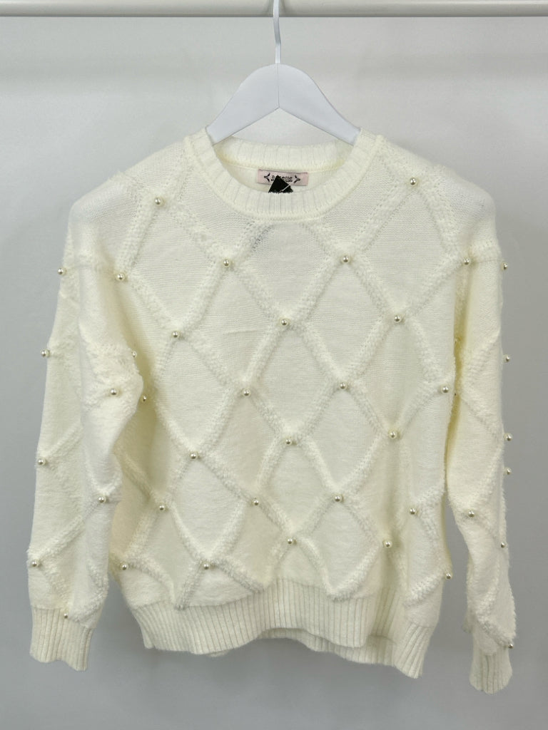 NANETTE LEPORE Women Size S White Sweater