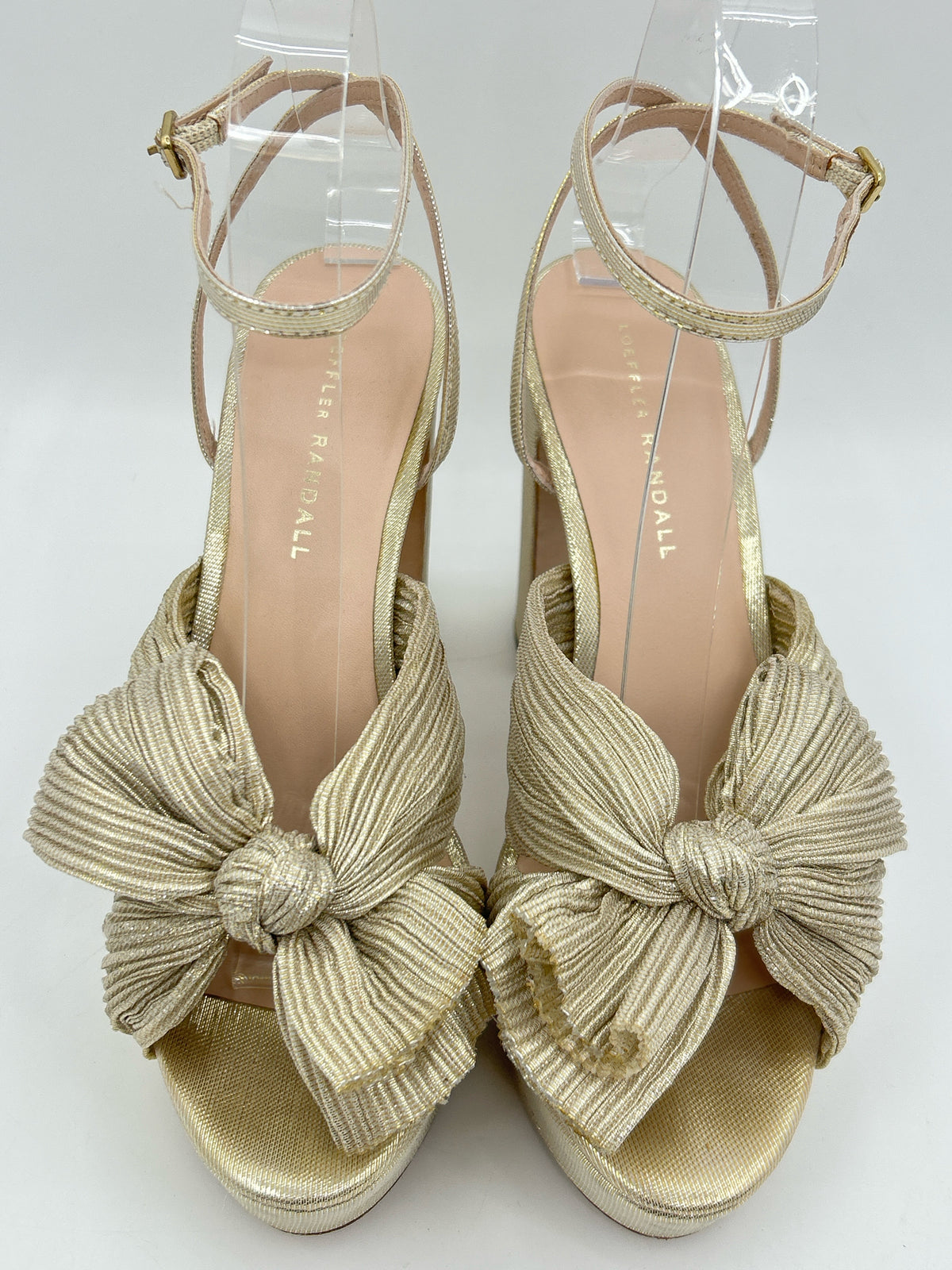 LOEFFLER RANDALL Size 8B Gold Women Sandal