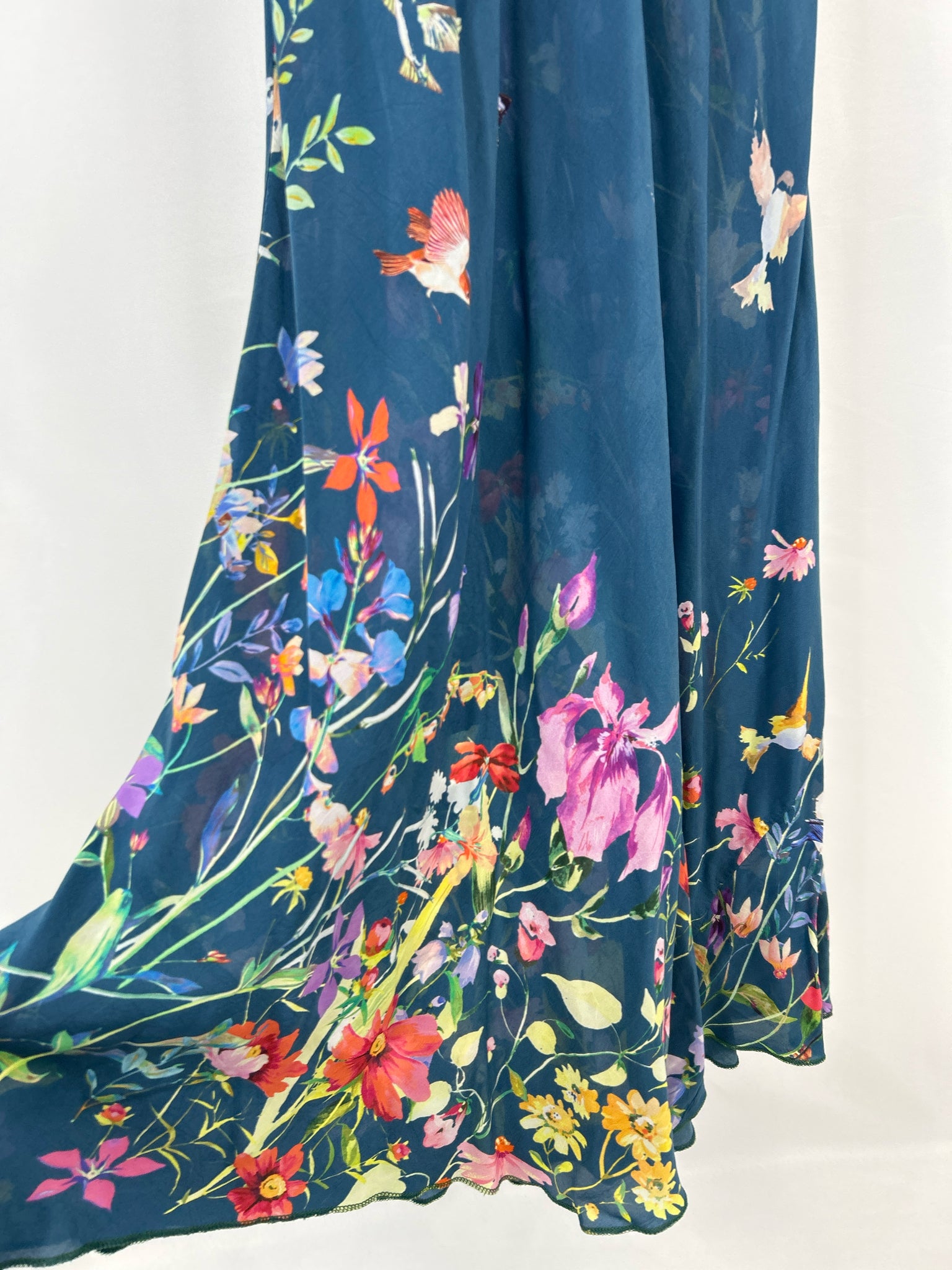 JOHNNY WAS Size M Teal Women Dress