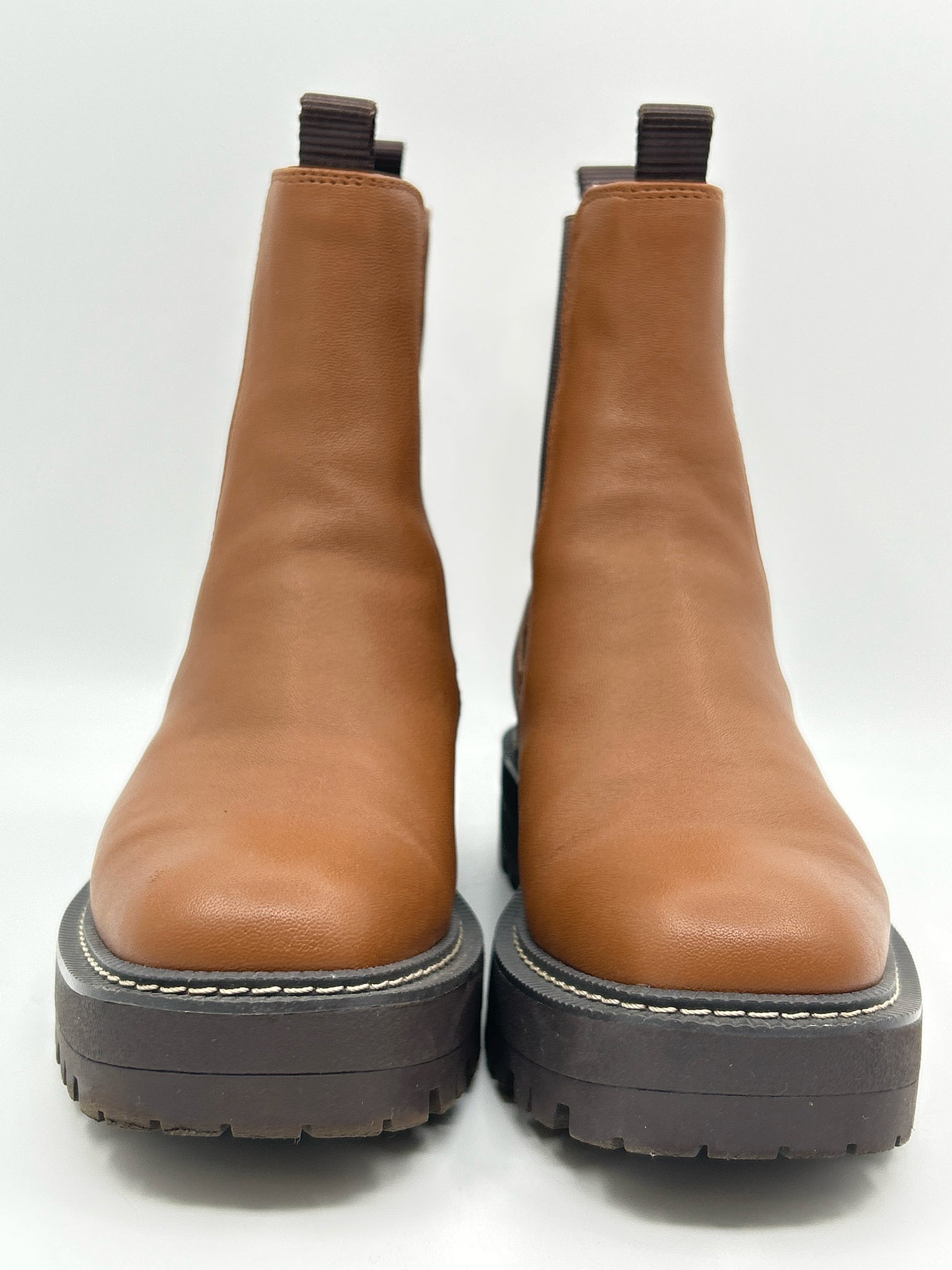 SAM EDELMAN Size 8M Brown Women Booties