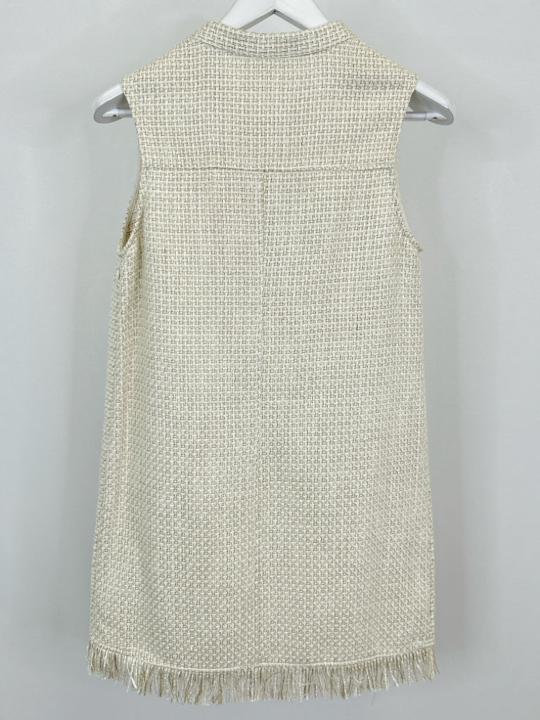 LOST APRIL Size M Ivory Women's Dress