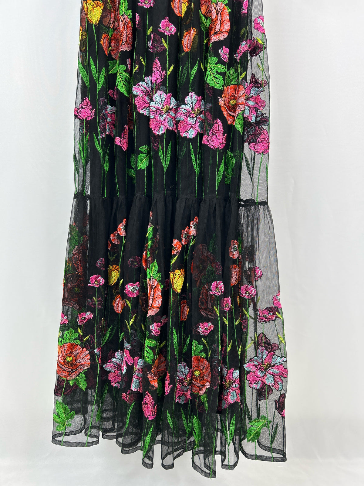 ASOS Size 6 Black Floral Women Dress