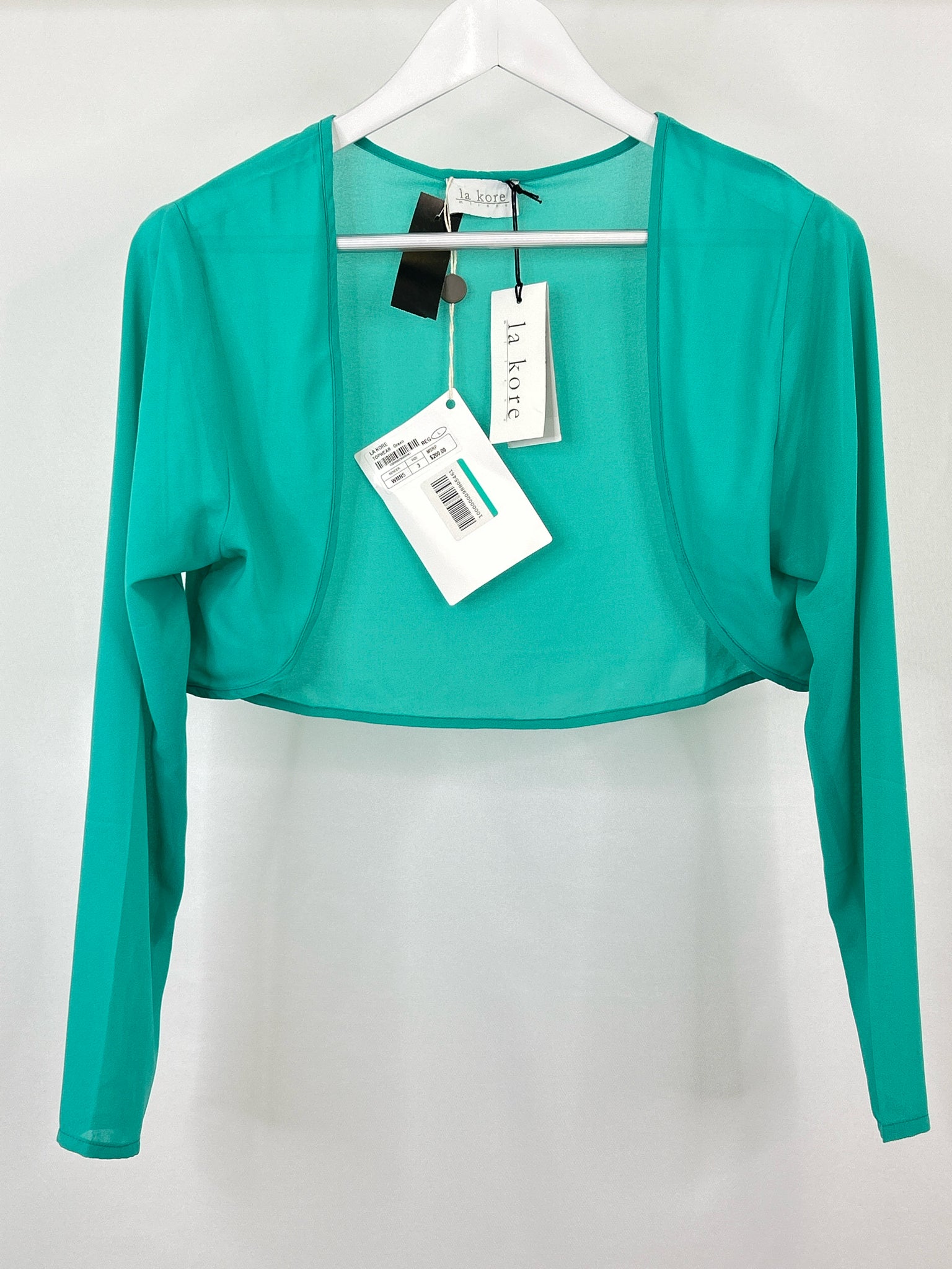 la kore Milano Size L Green Women Jacket