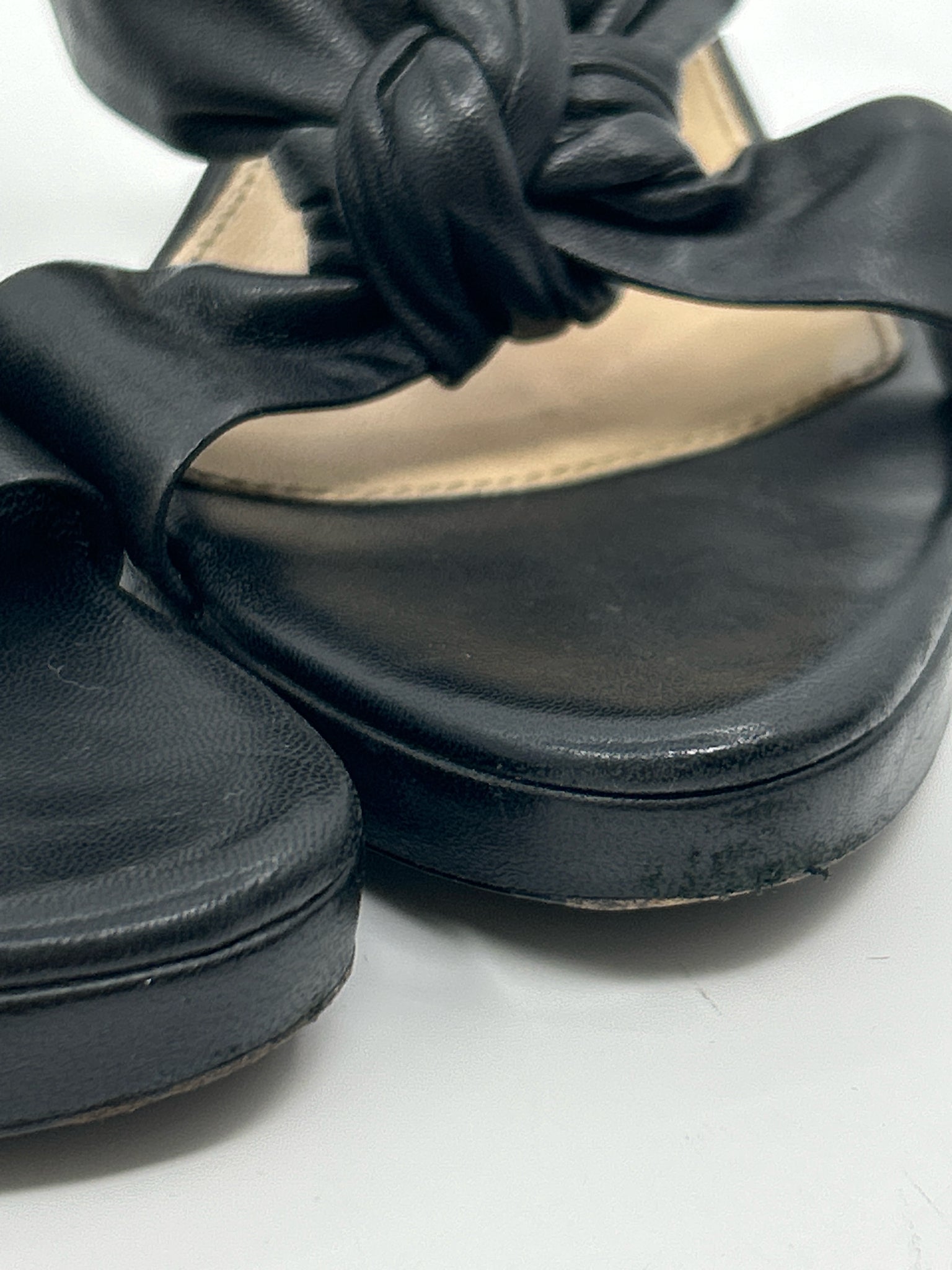 PRADA Size 39.5 Black Women Sandal