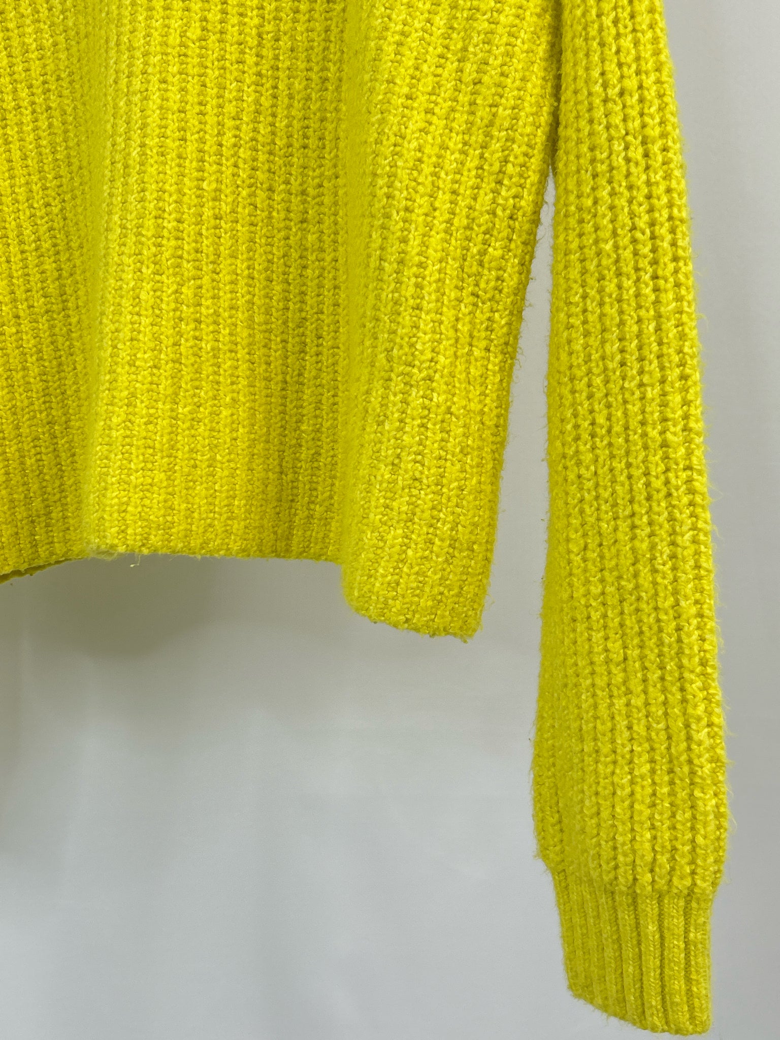ANTHROPOLOGIE Size M Yellow Women Sweater