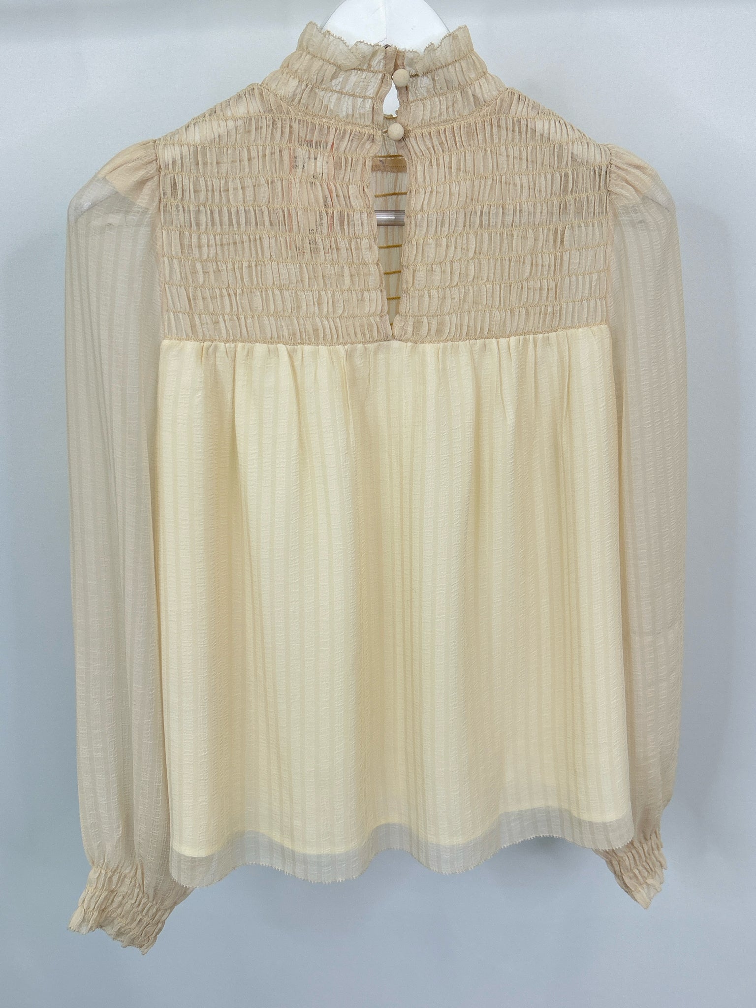 REFORMATION Size XS Cream Women Top