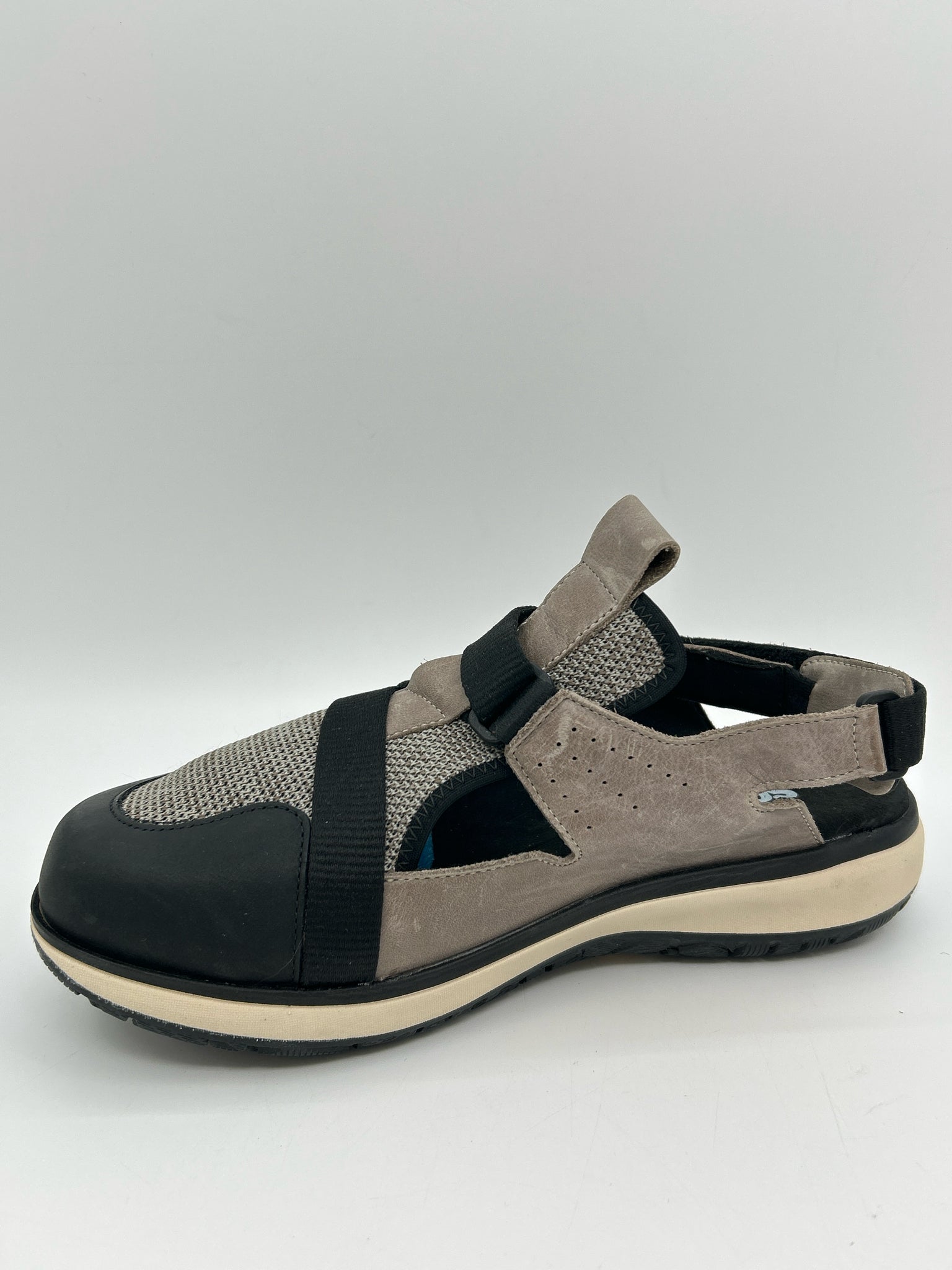 SAS Size 10WW BLACK & TAUPE Women Sandal