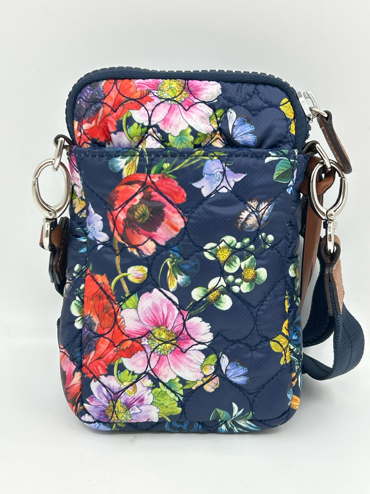 BRIGHTON NAVY FLORAL Women Purse