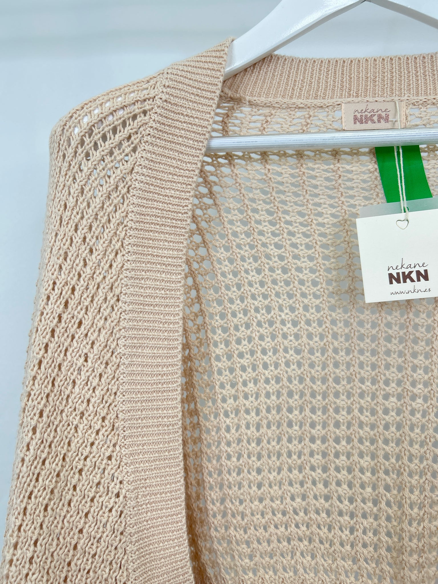 NEKANE NKN NWT Size S Cream Women Shrug