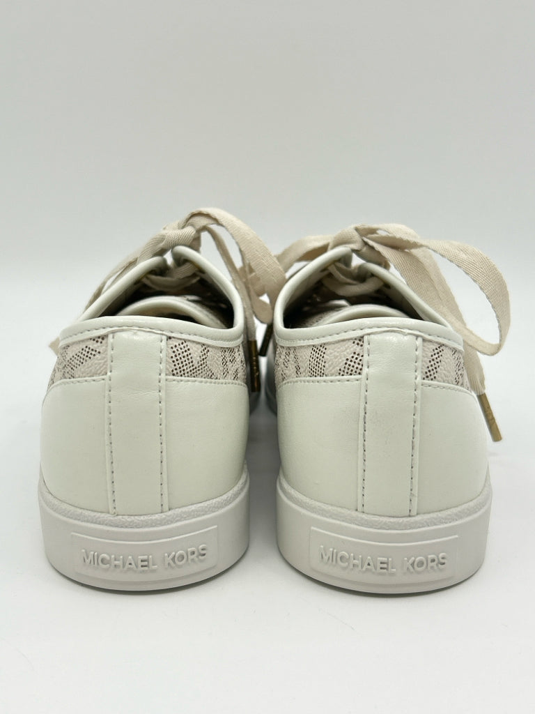 MICHAEL KORS Women Size 7 Ivory Sneakers