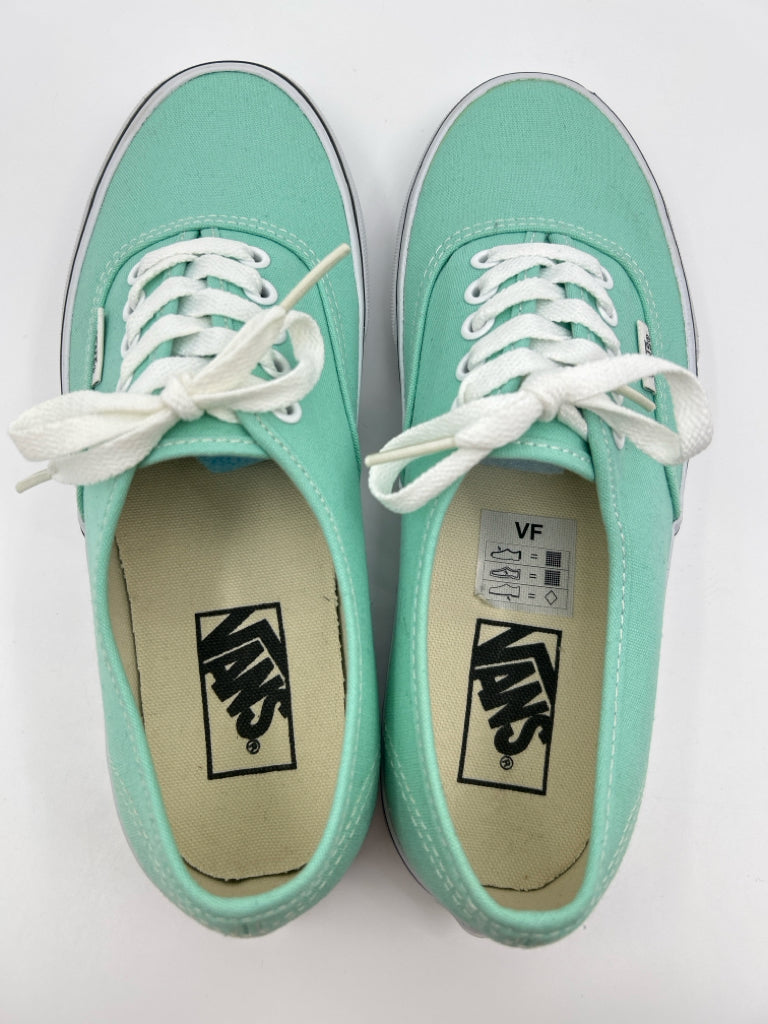 VANS Size 8 Mint Green Women's Sneakers