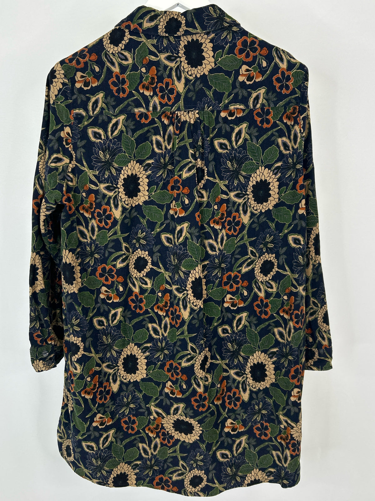 NATURAL LIFE Size M NAVY FLORAL Women Dress