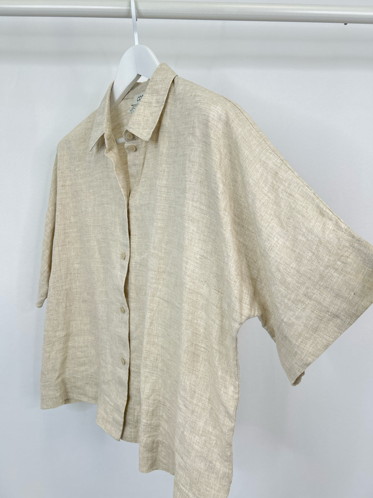 COS Size 4 Cream Women Shirt