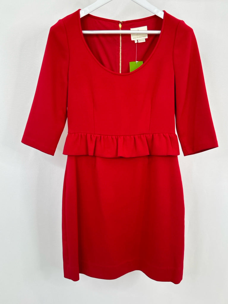 KATE SPADE Women Size 8 Red Dress