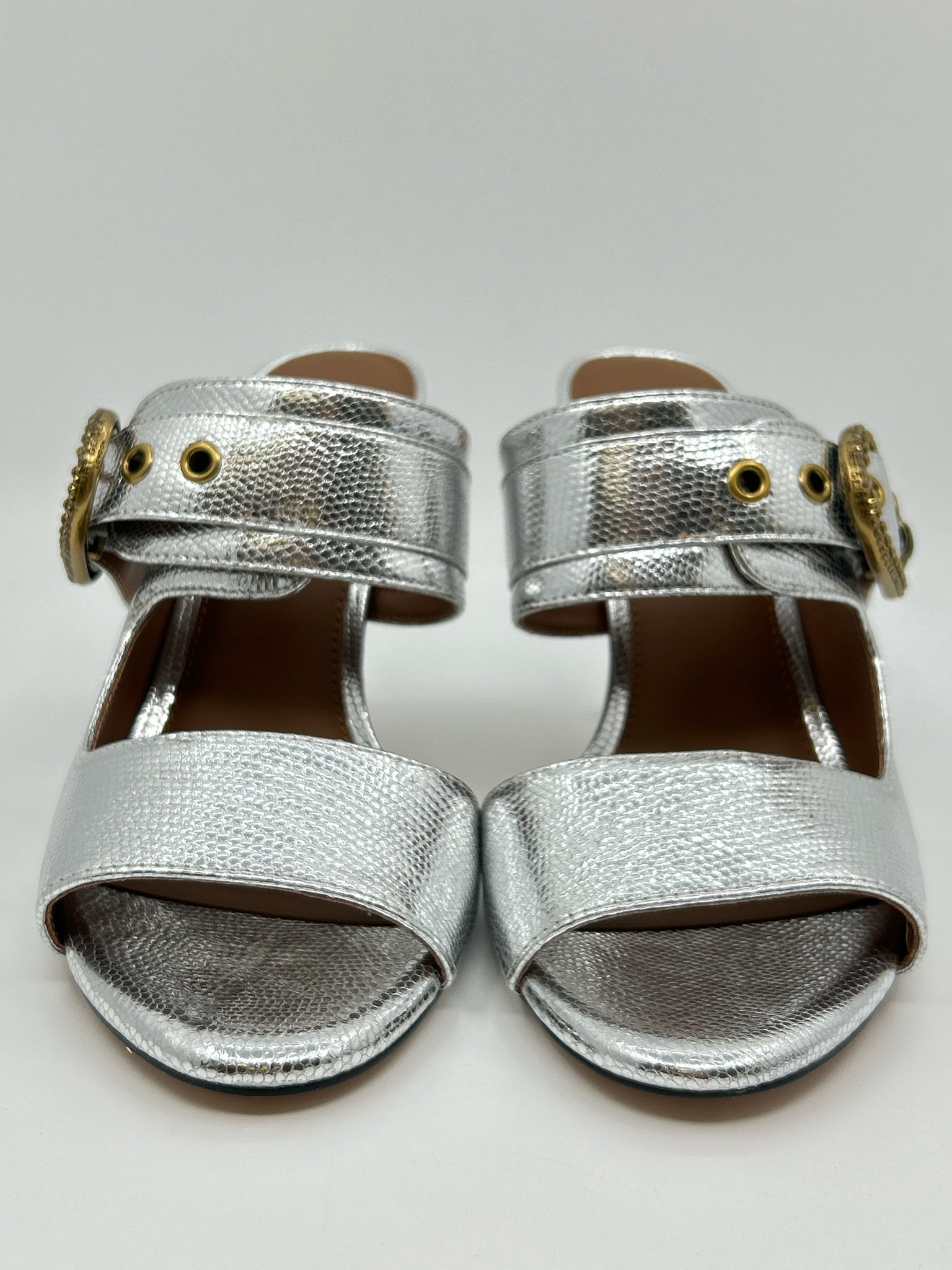 KURT GEIGER Size 11M Silver Women's Sandal