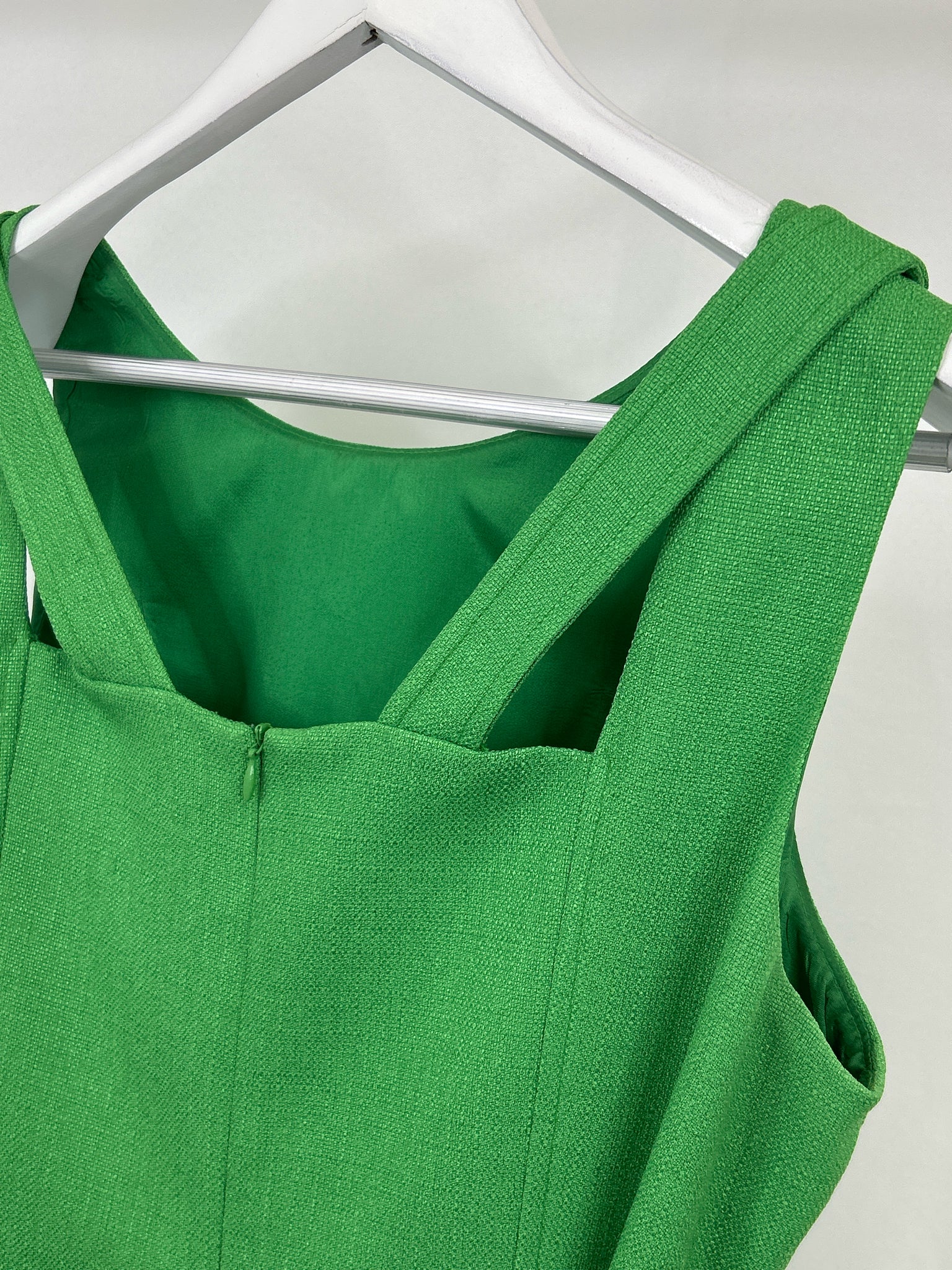 DAVID MEISTER Size 14 Kelly Green Women Dress