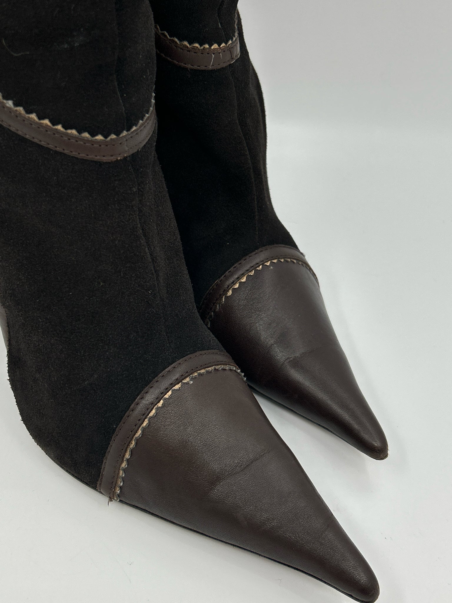 ALDO Size 41 DARK BROWN Women Booties