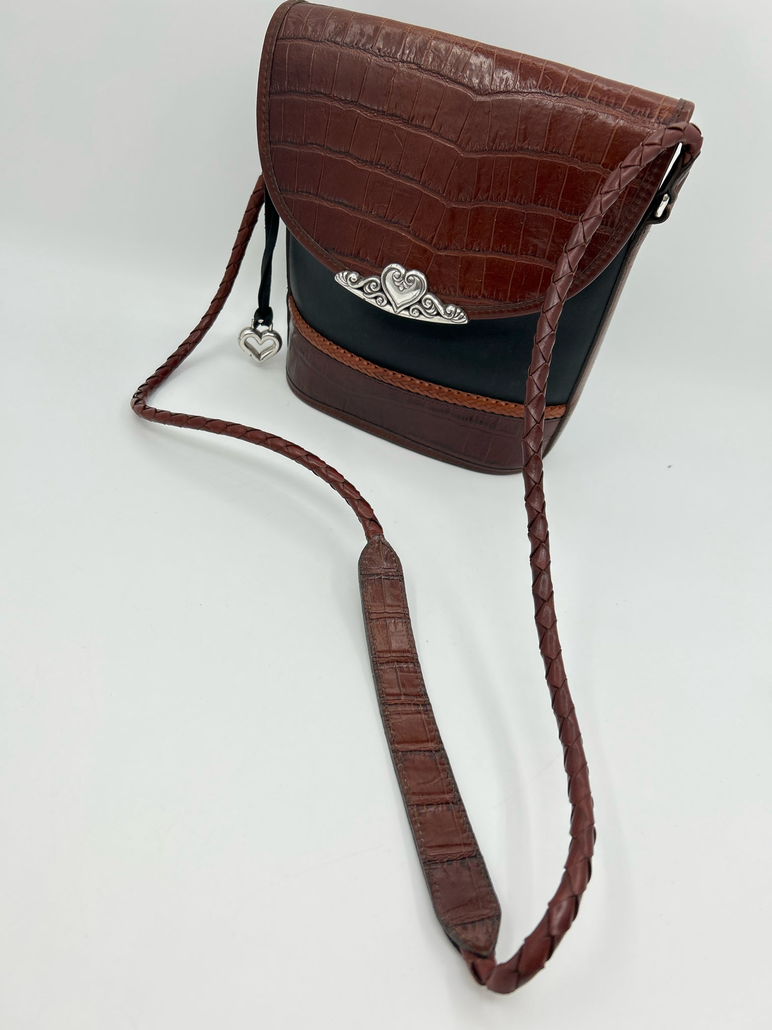 BRIGHTON Black & Brown Women Purse