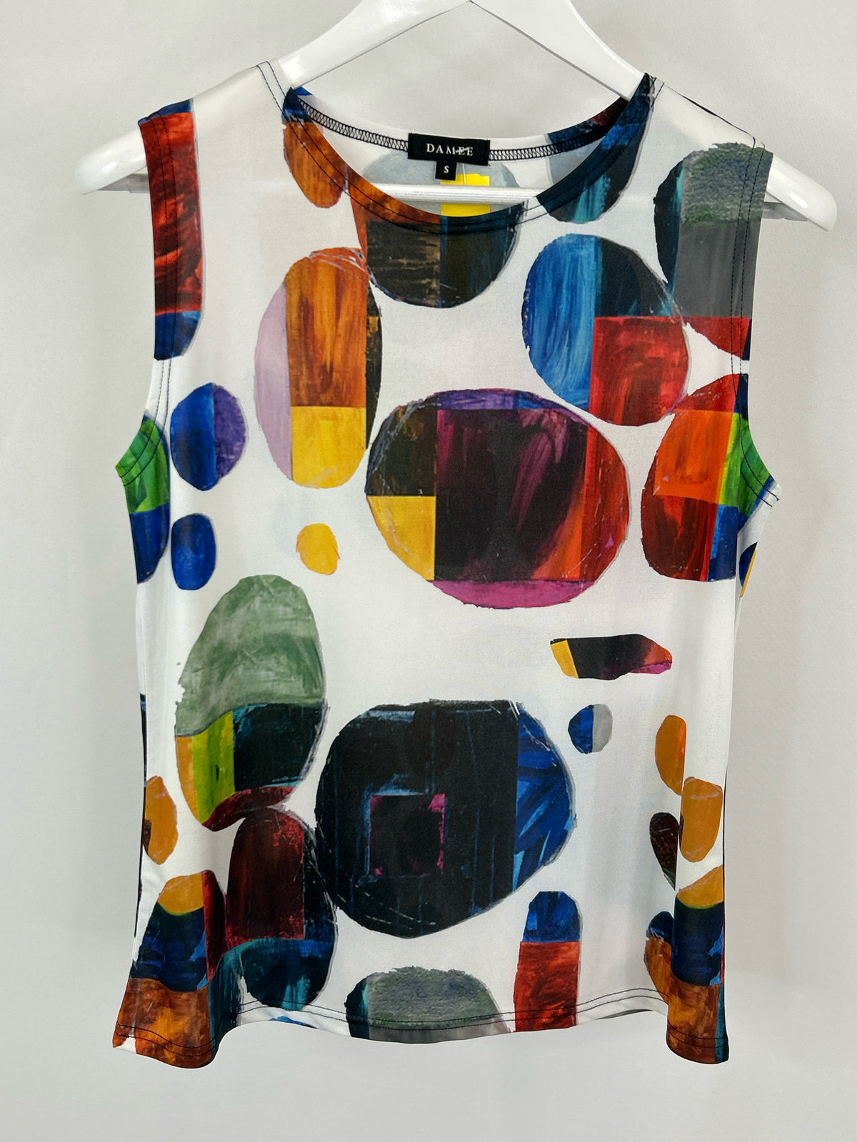 DAMEE Size S White Print Women 2-piece Set
