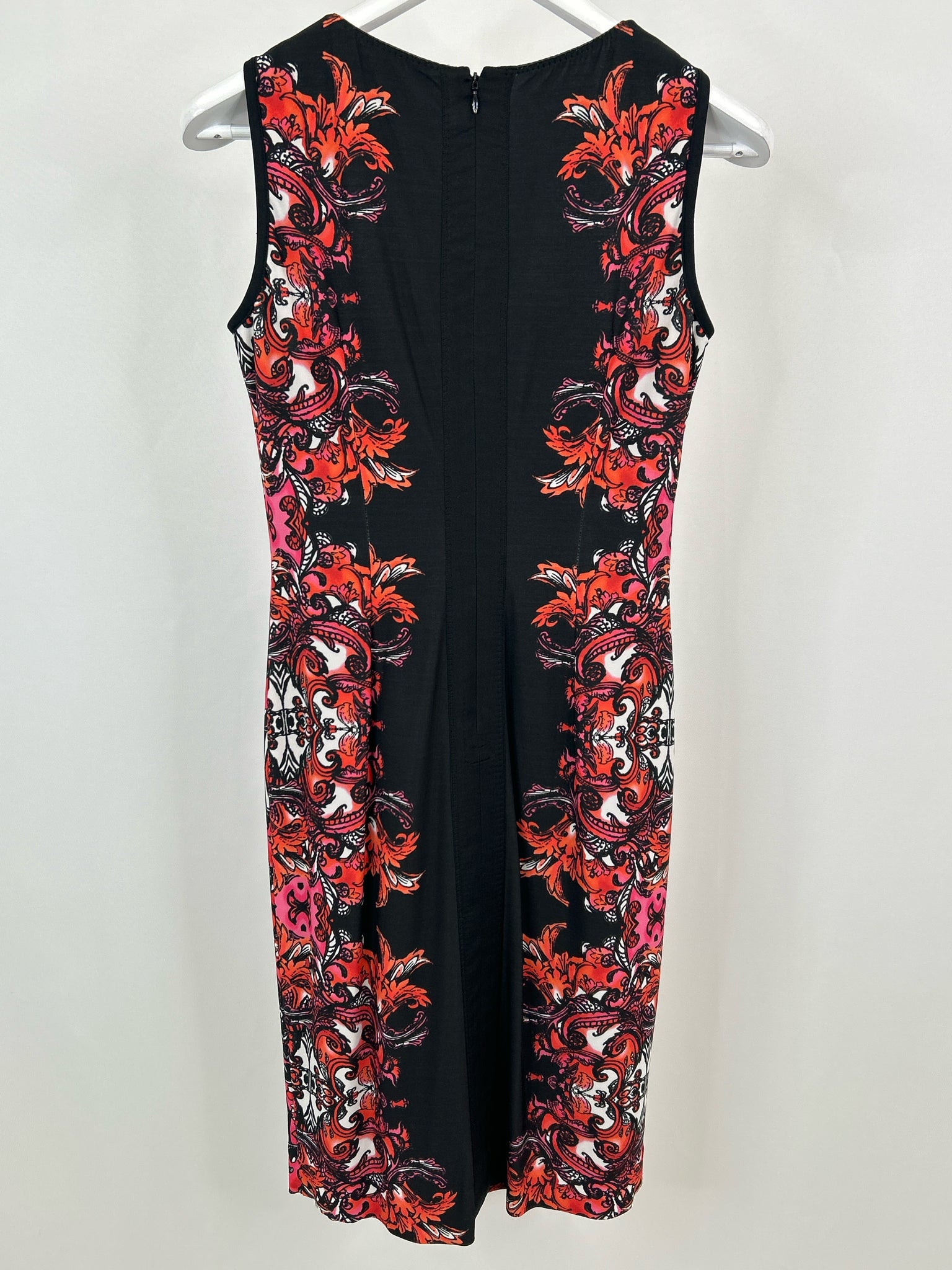 ETCETERA Size 4 Red Print Women Dress