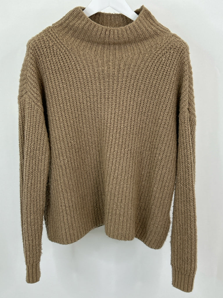 ANTHROPOLOGIE Women Size M Light Brown Sweater