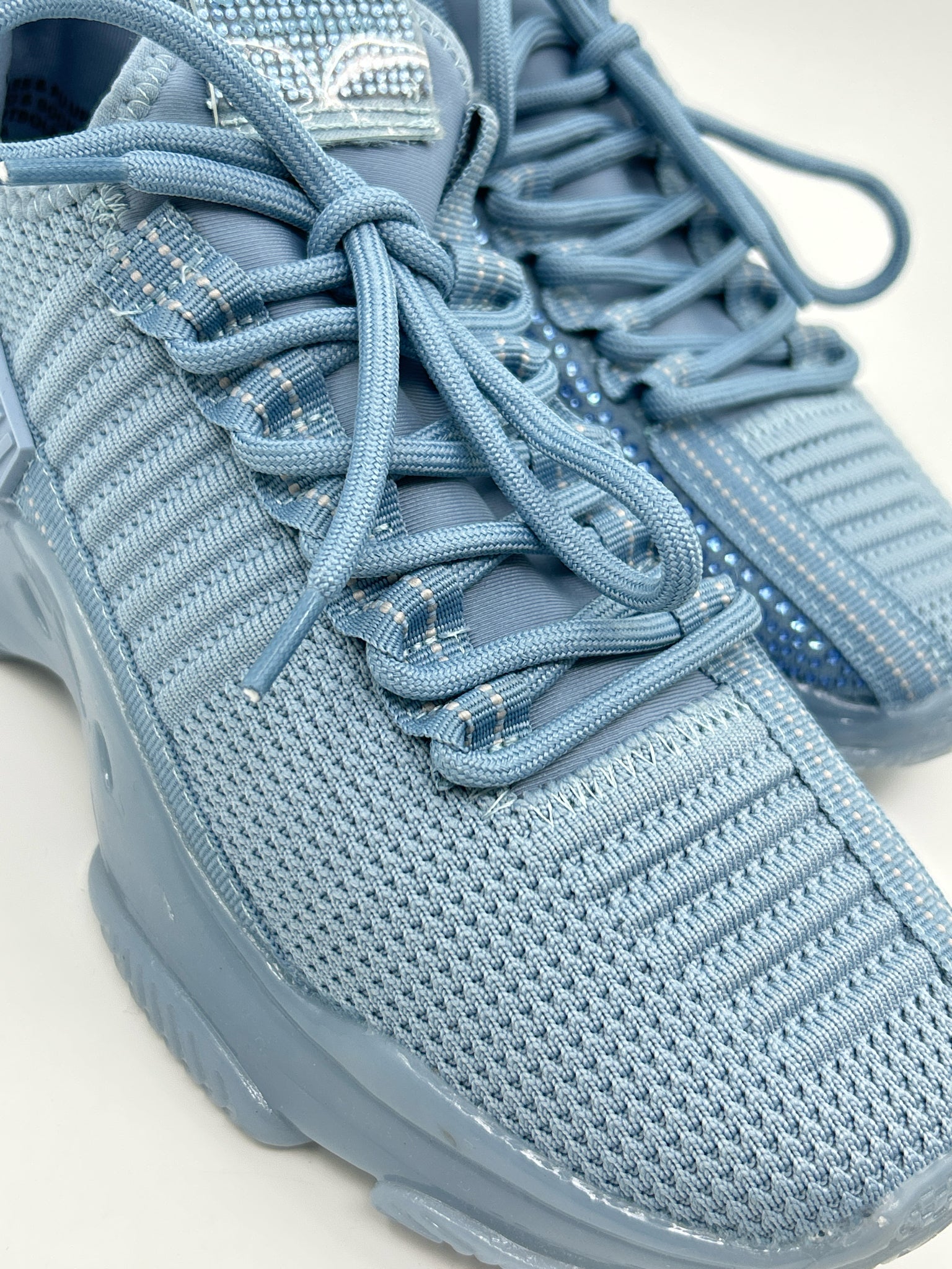 STEVE MADDEN Size 7 Blue Women Sneakers