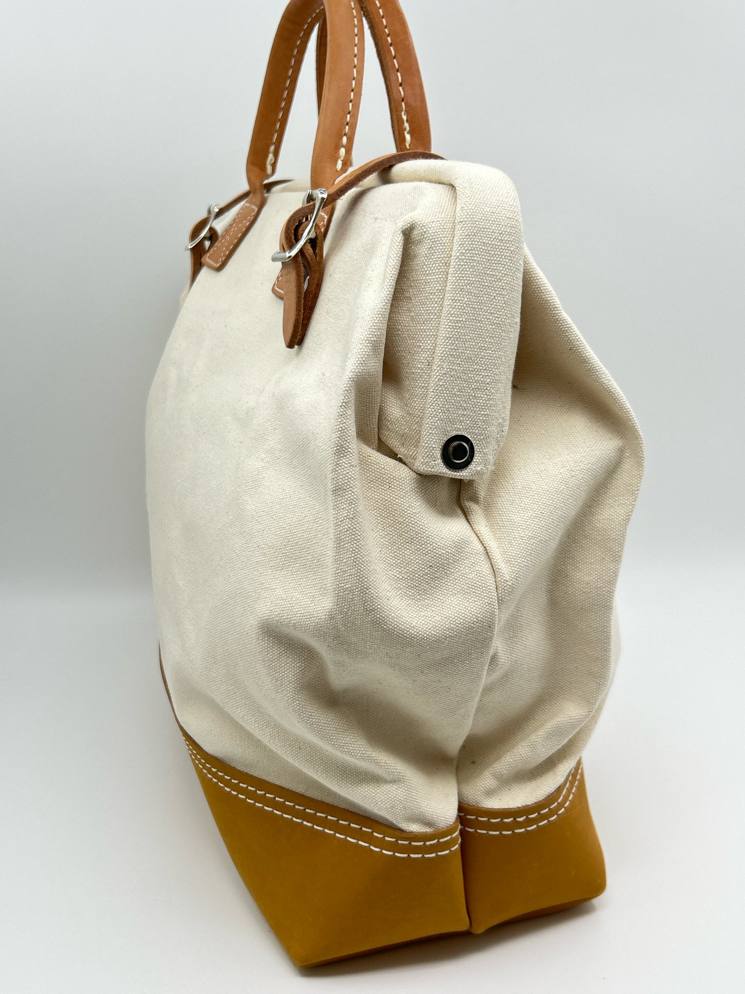 HERITAGE Canvas and Tan Luggage
