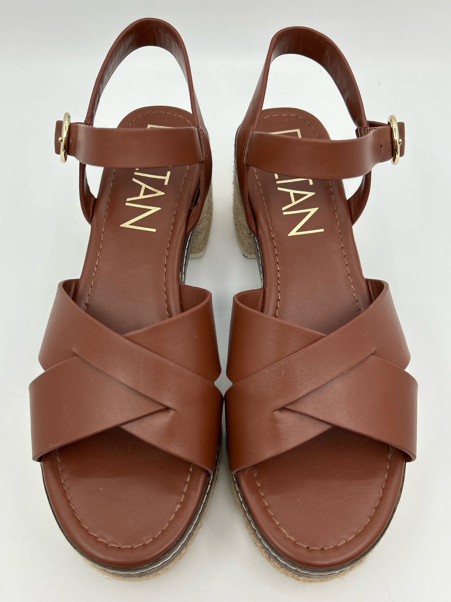 DELTAN Size 9.5M Brown Women Sandal