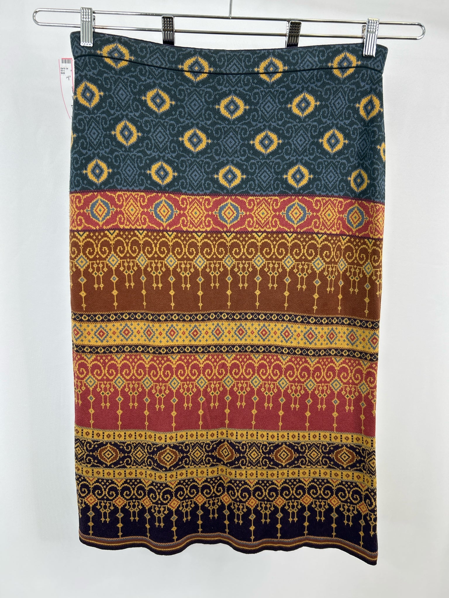 PERUVIAN COLLECTION Size L Multi-Color Women Skirt