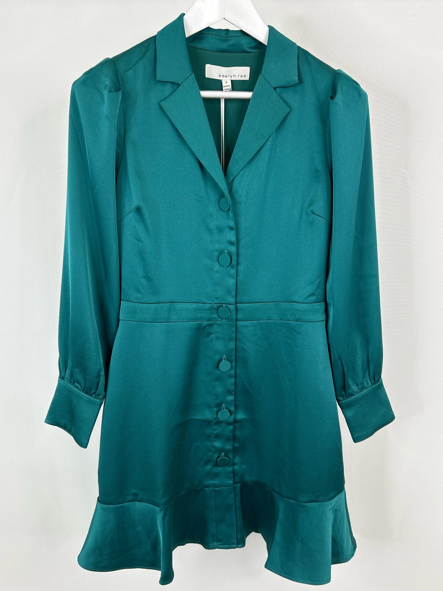 Adelyn Rae Size S Teal Women Dress NWT