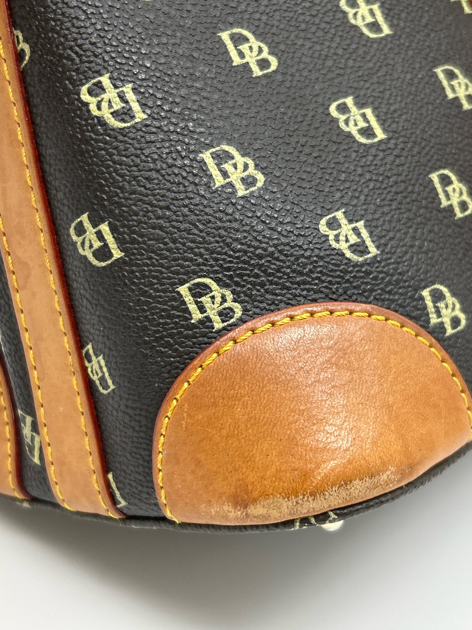 DOONEY & BOURKE BLACK AND TAN Women Purse