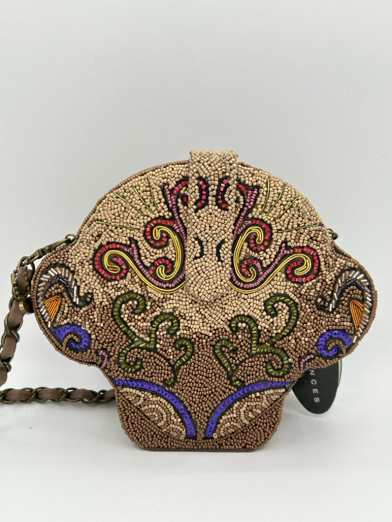 MARY FRANCES NWT Brown Purse