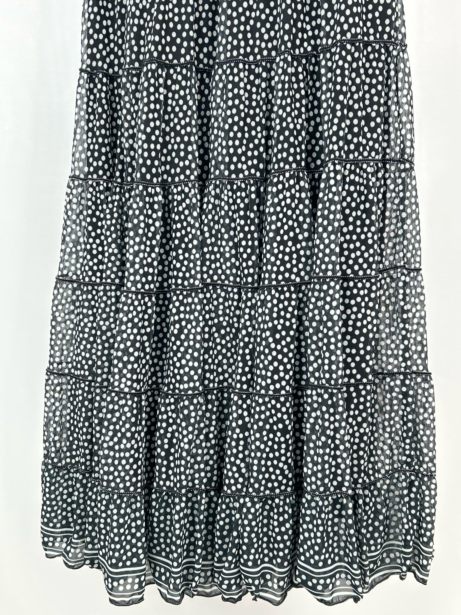 MAX STUDIO Size XL black and cream Women's Dress
