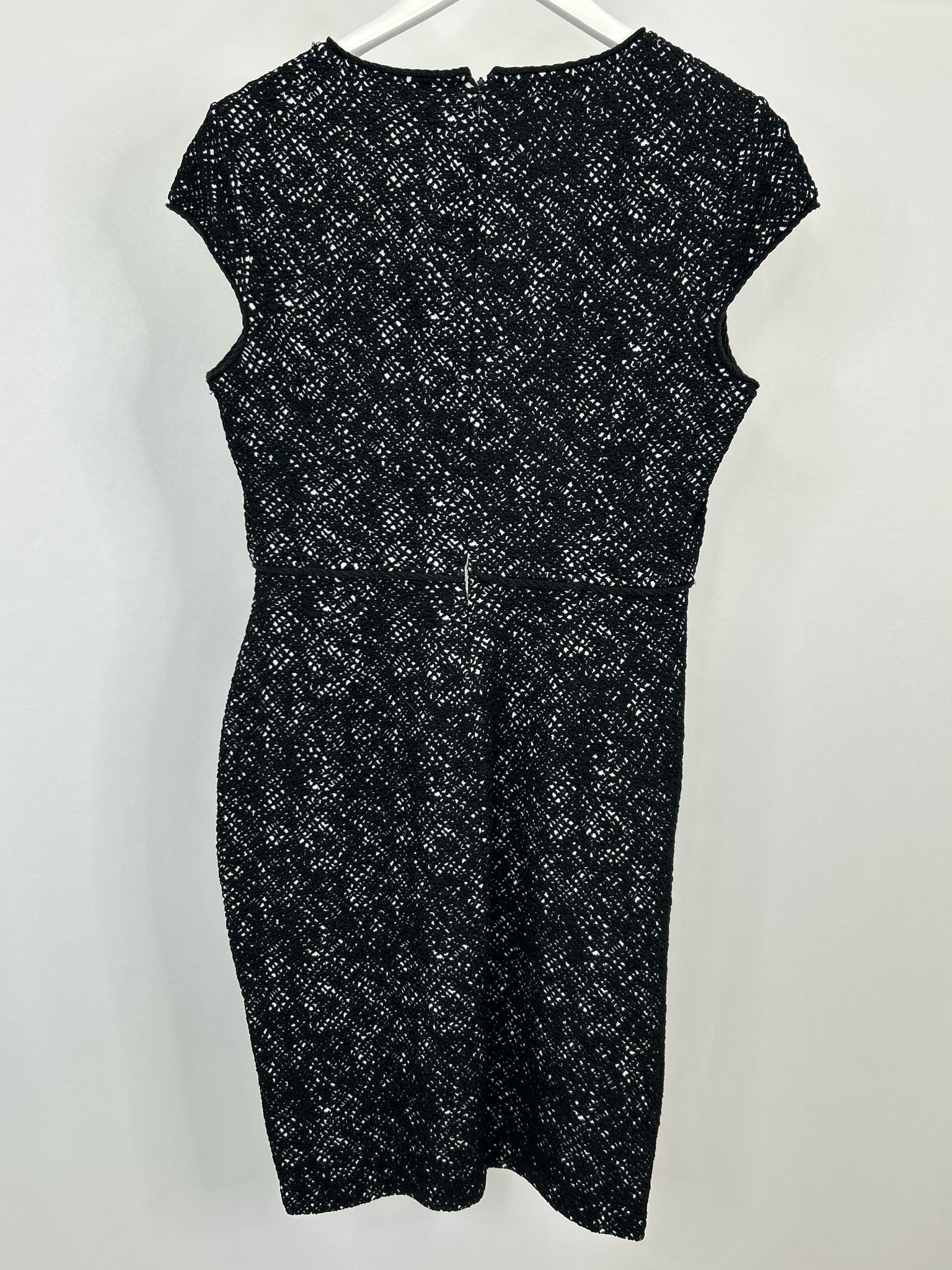 ST JOHN Size 10 Black Women Dress