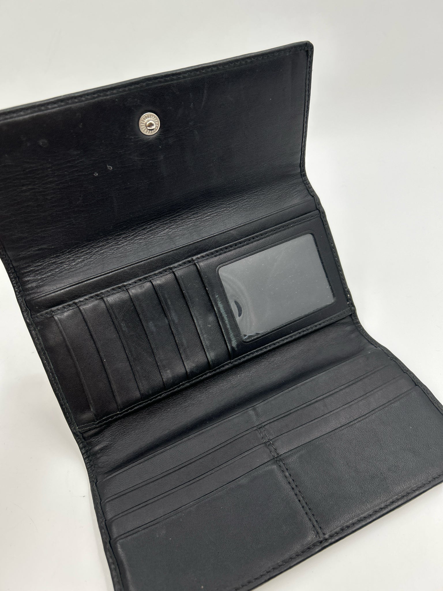COACH Black Print Women Wallet