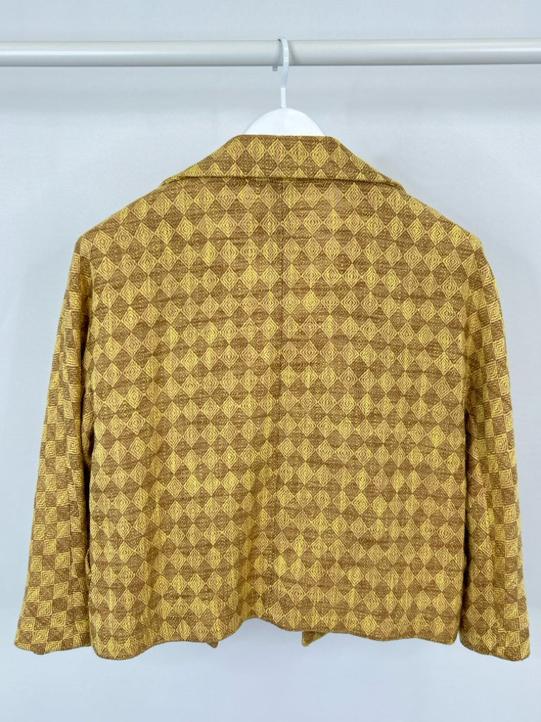 TARA JARMON Size 38 Yellow and brown Jacket