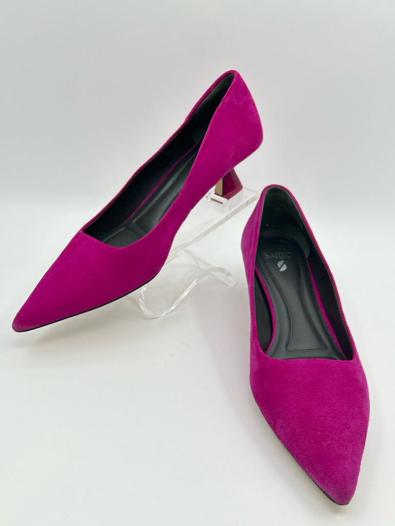 SARTO Women Size 8M Fuschia Pumps