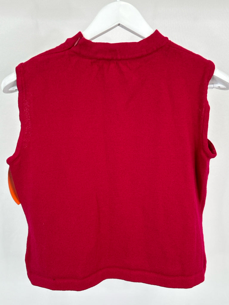 ST JOHN Women Size M Red Top