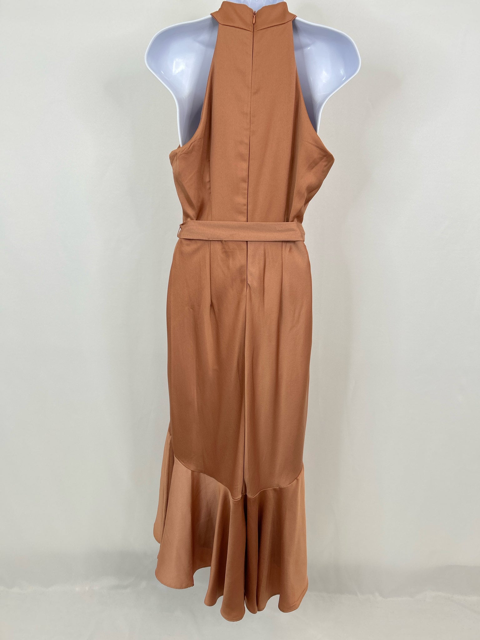 TAYLOR Size 6 Apricot Women Dress