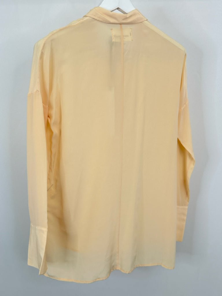Paper Denim & Cloth Size M Peach Women's Shirt NWT