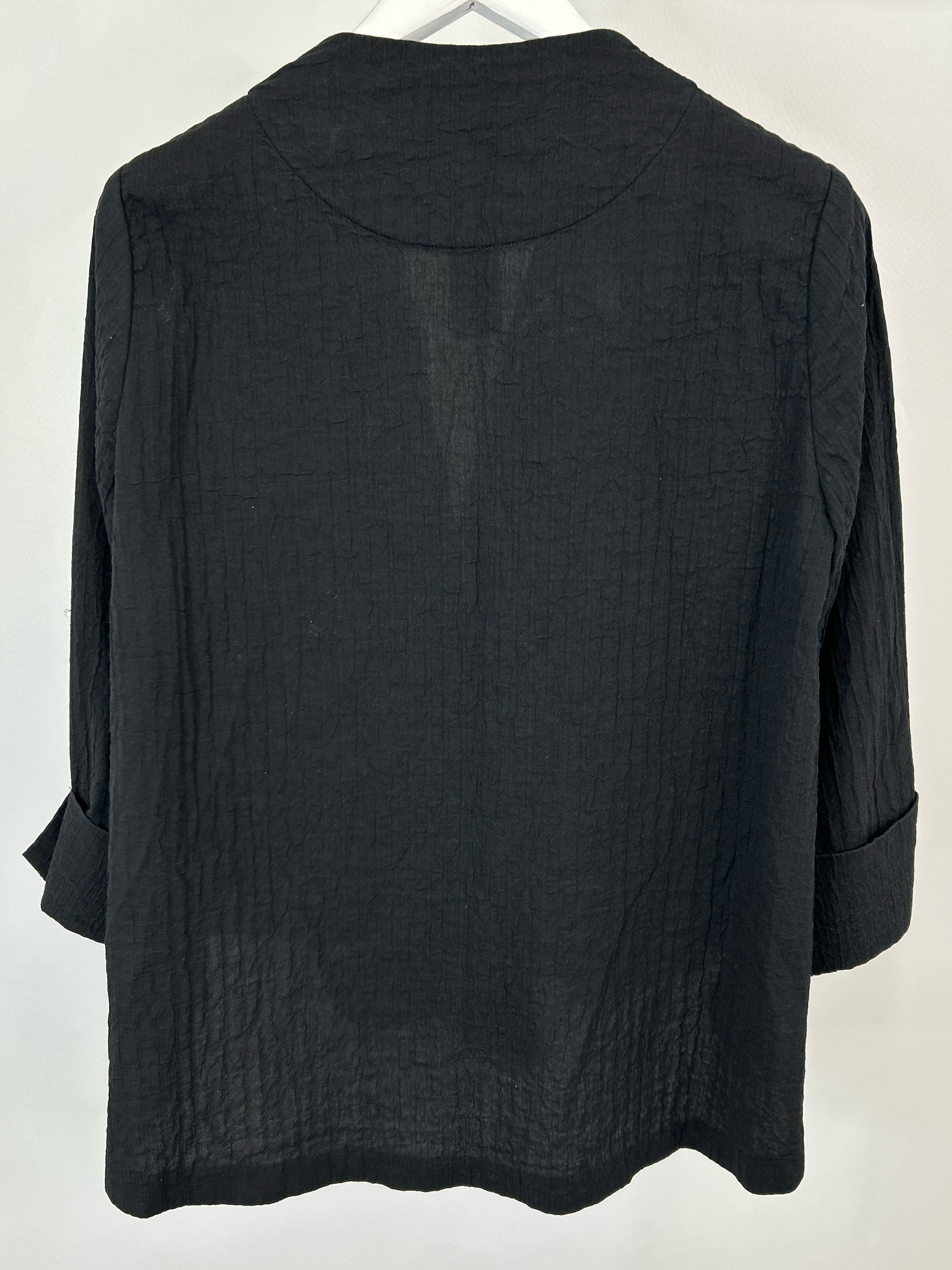 IC COLLECTION Size L Black Women Jacket