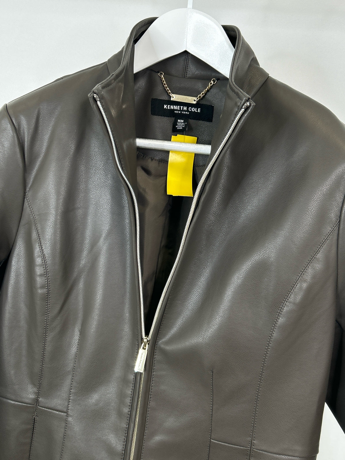 KENNETH COLE Size M Grey Women Jacket