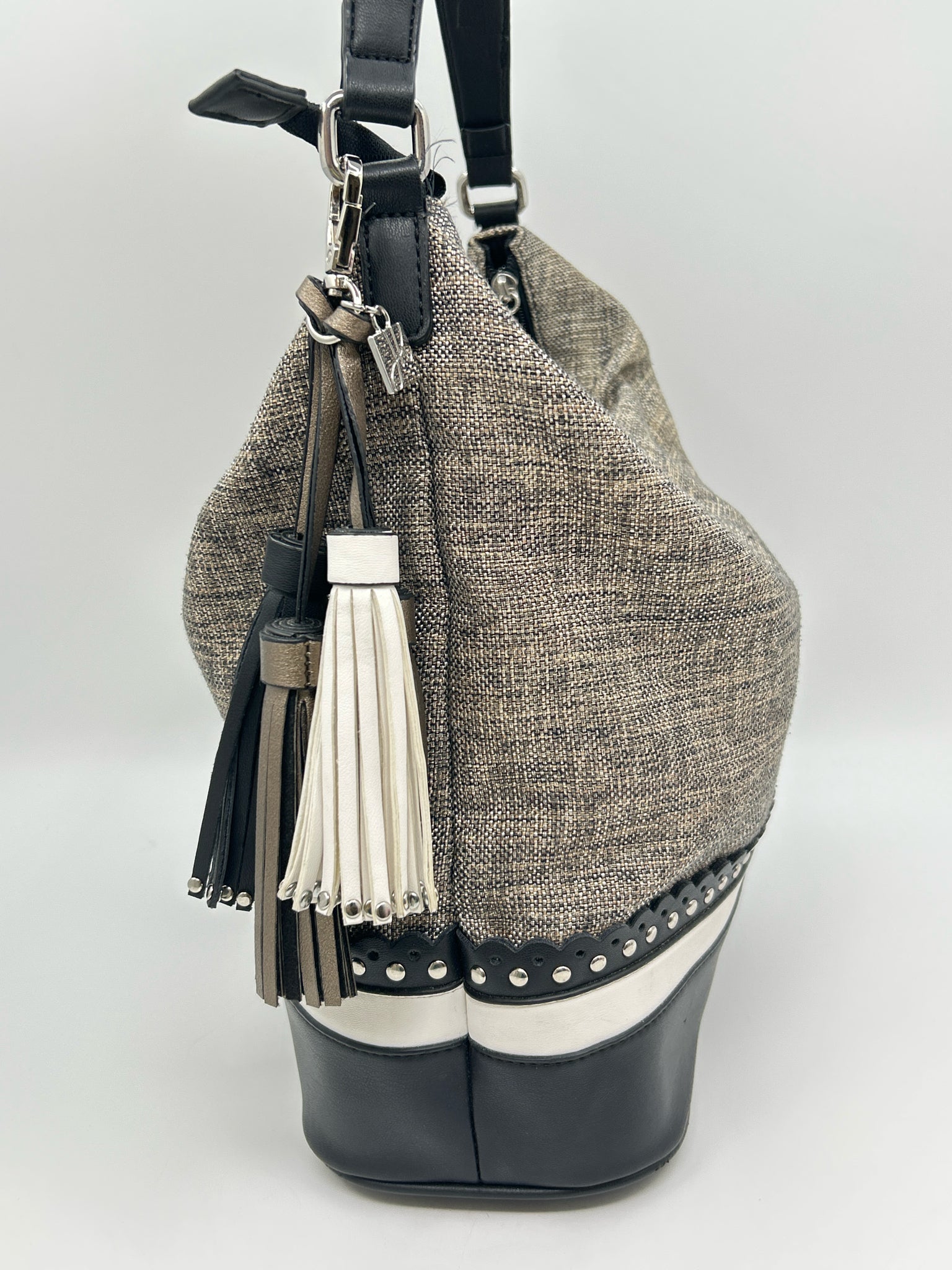 JOSEPH RIBKOFF black and brown Women Purse