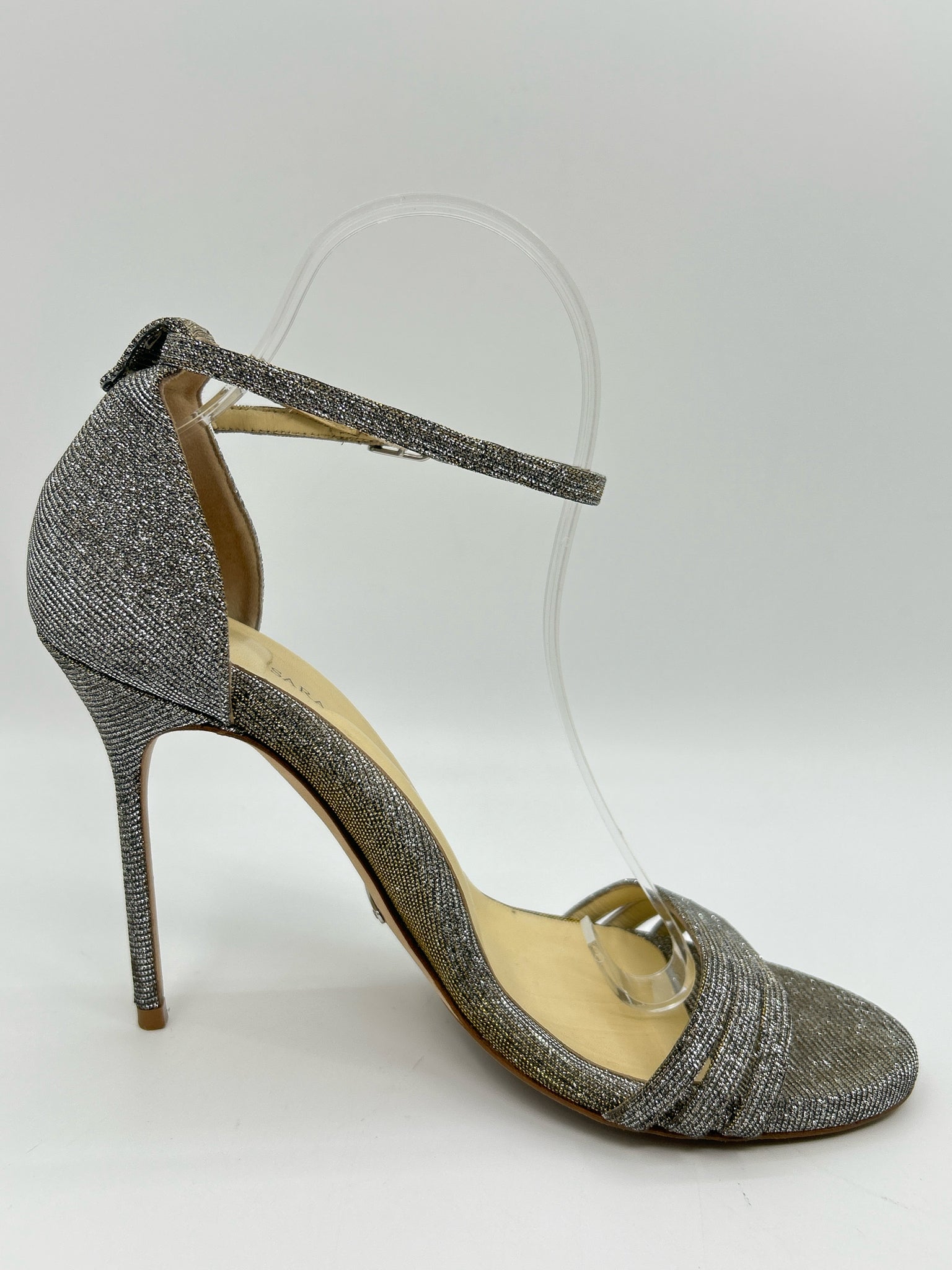Sarah Flint Size 39.5 METALLIC Women Sandal